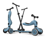 Hulajnoga nieelektryczna Scoot & Ride Highwaykick 1 Push and Go 2w1 Jeździk i hulajnoga Steel
